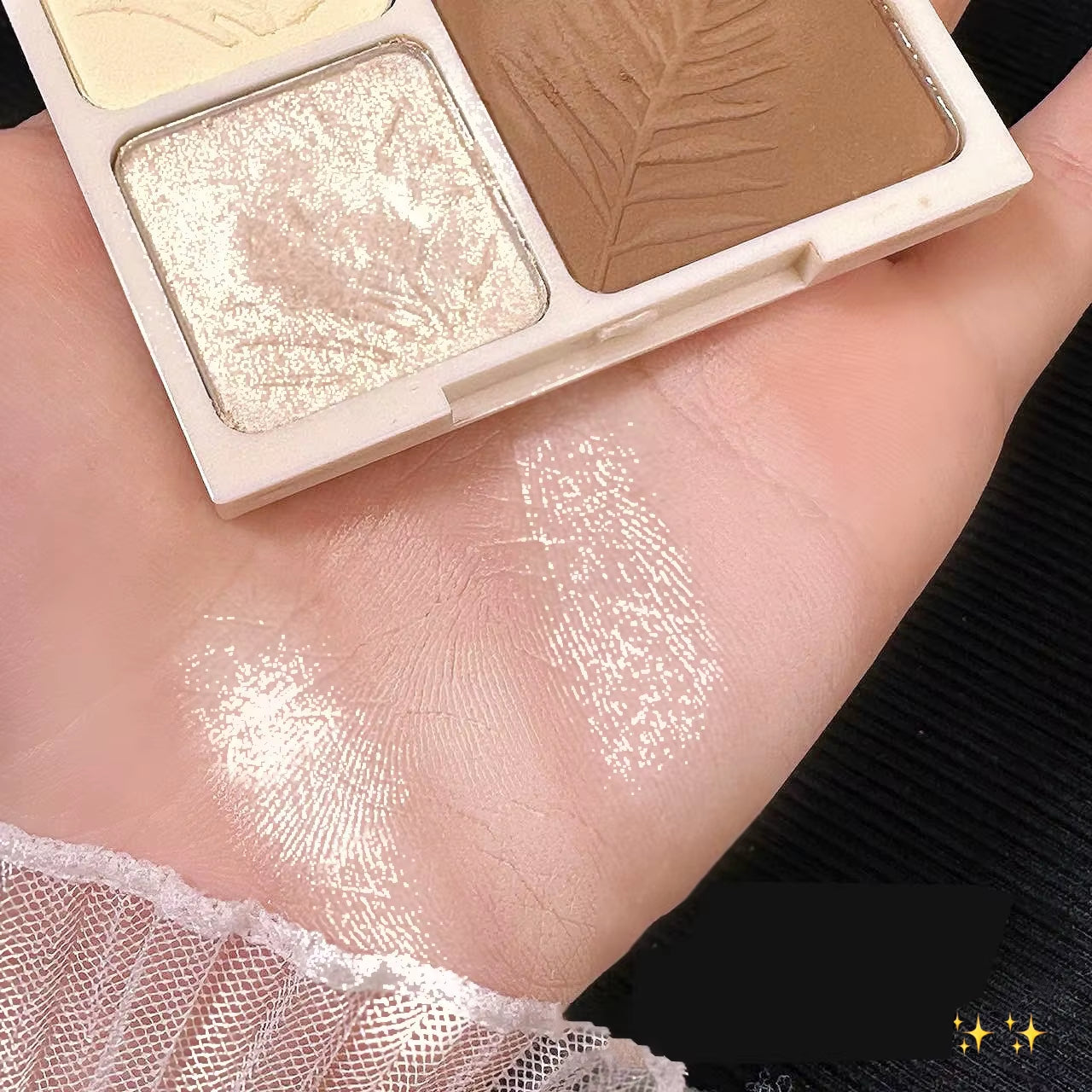 4 Colors Highlighter Contour 3D Facial Bronzer Cosmetic