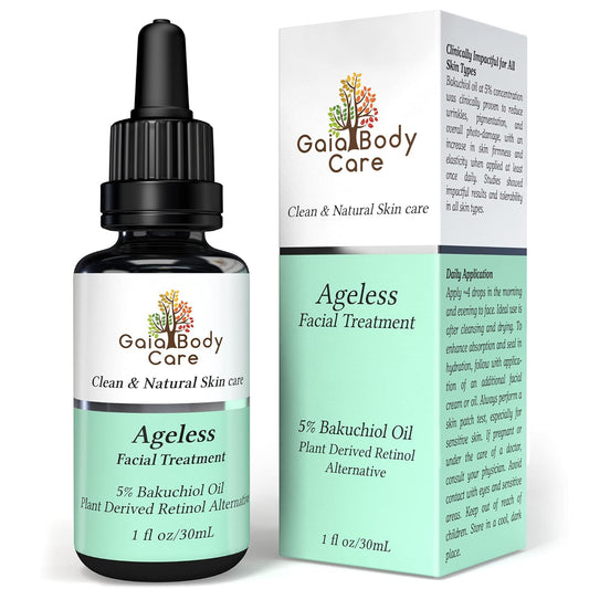5% Bakuchiol Oil Organic - (1Ounce) - anti Aging Serum