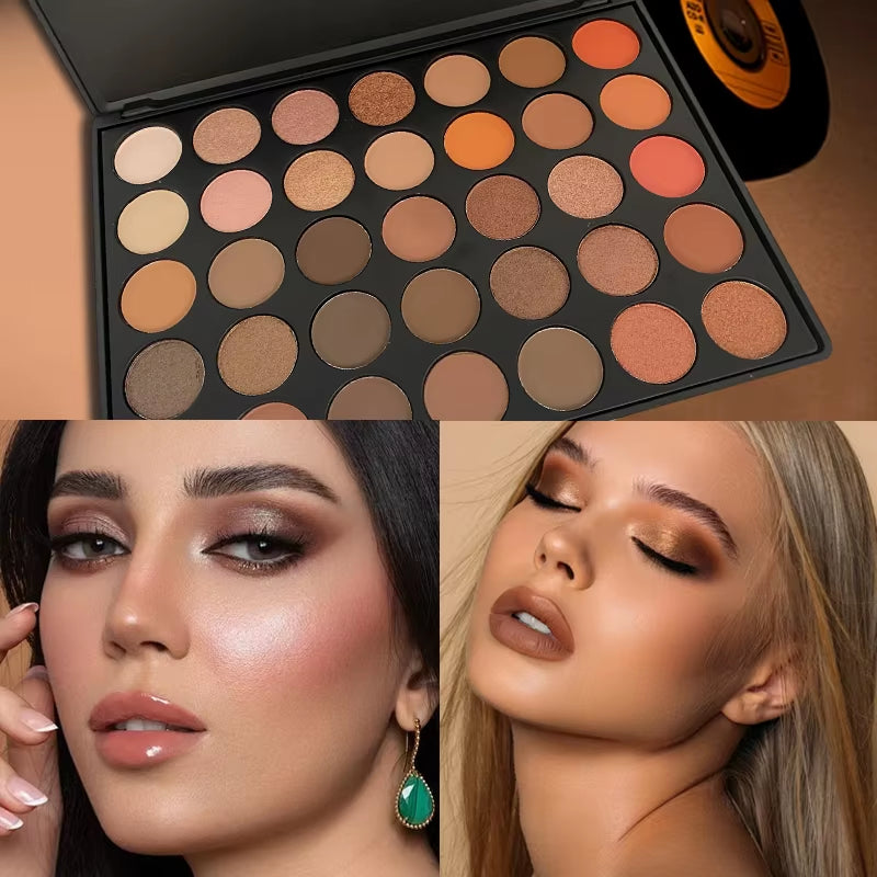 35 Colors Eye Shadow Palette Pearly Matte