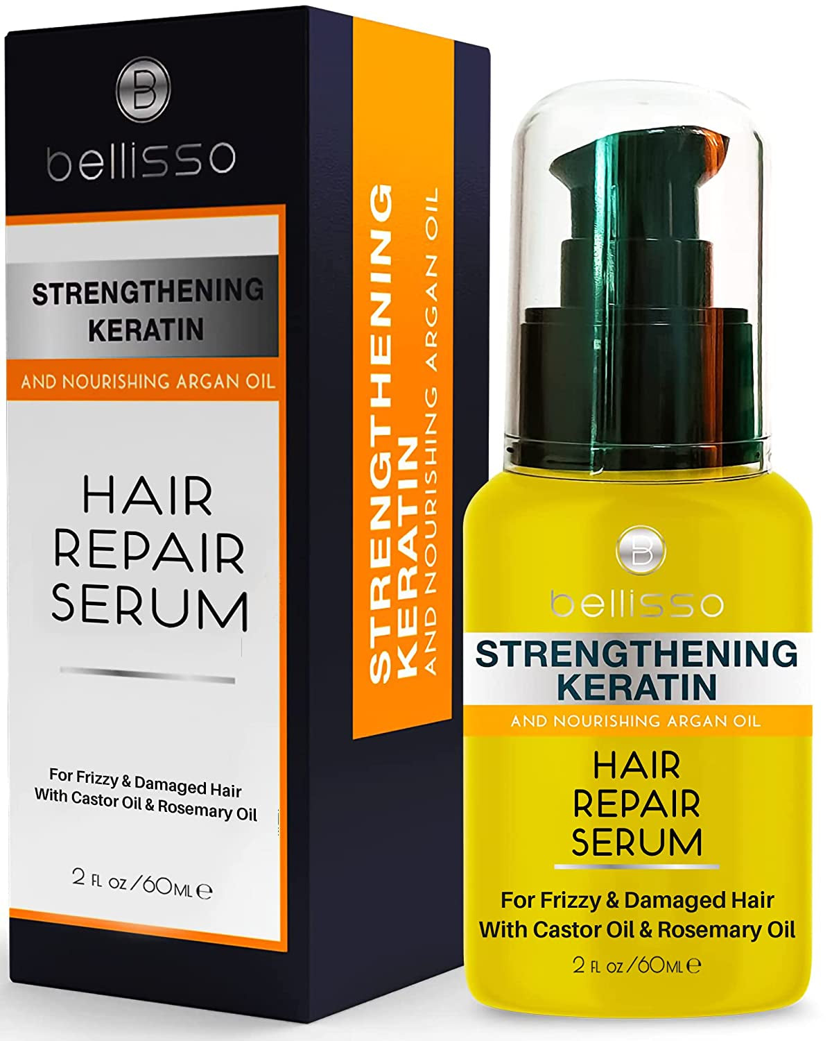 Keratin Hair Serum - Heat Protection Treatment