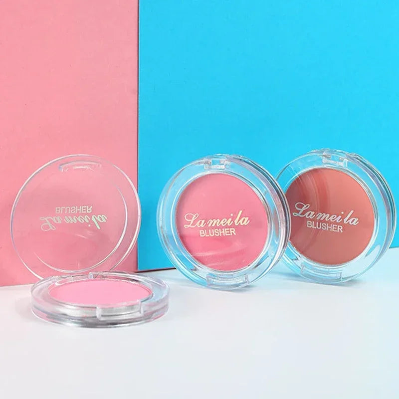 Blush Peach Pallete 6 Colors Face Mineral Pigment Cheek Blusher Powder