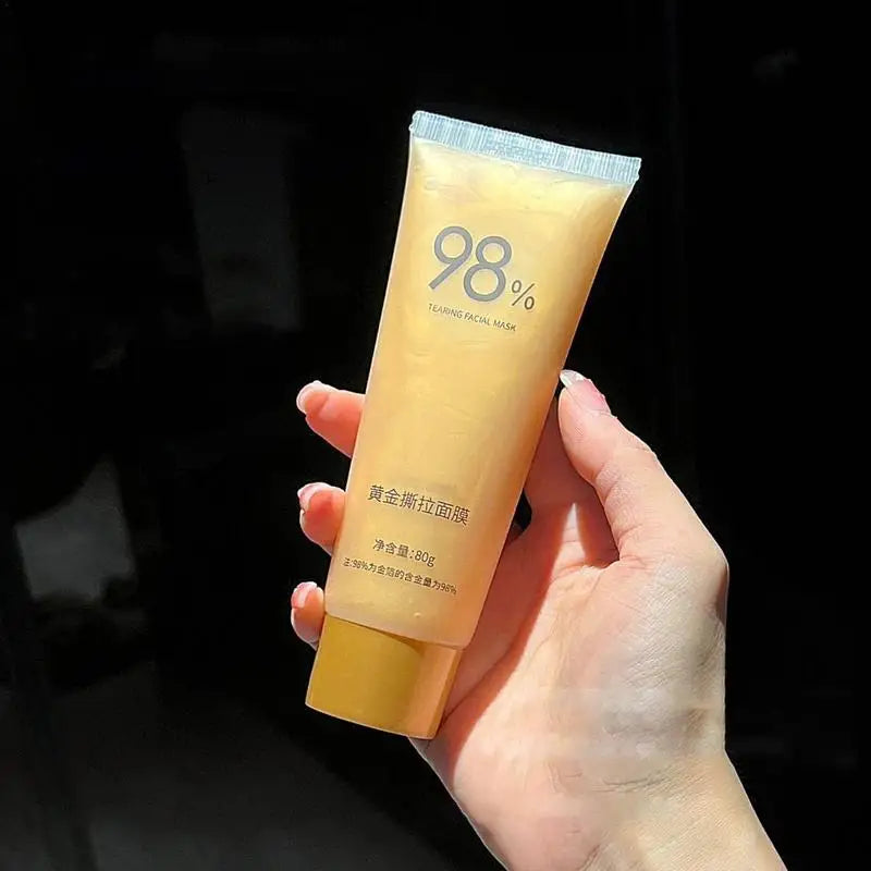 80G Gold Remove Blackhead Peel Mask Gold Tear Facial Mask