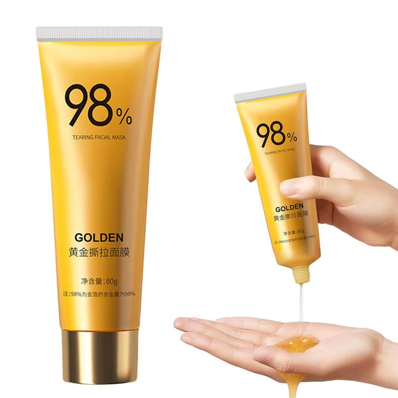 80G Gold Remove Blackhead Peel Mask Gold Tear Facial Mask