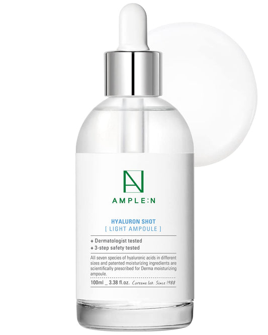 AMPLE:N Hyaluron Shot Light Serum - Hyaluronic Acid Moisturizing Serum