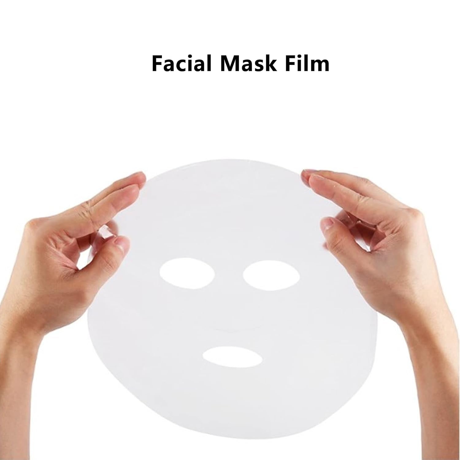 100Pcs Facial Mask Paper Film DIY Disposable Facial Plastic Wrap Retention Facial Mask