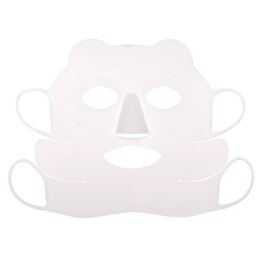 Reusable Facial Mask Facial Mask Cover Reusable Panda Ear Hook Silicone Facial Mask