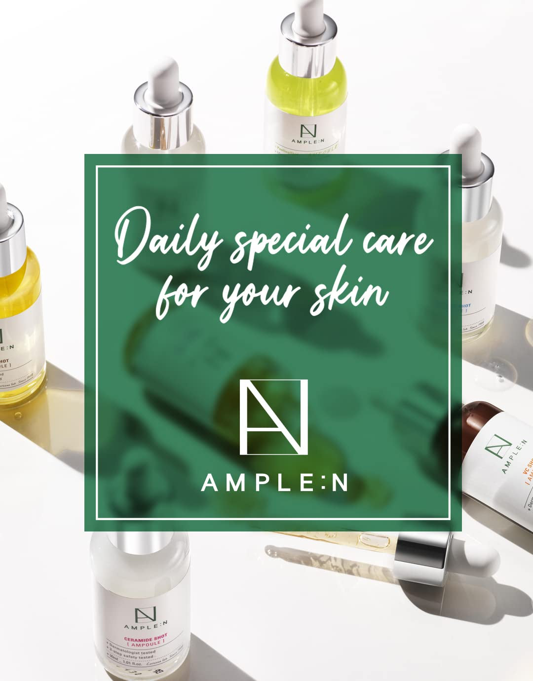 AMPLE:N Hyaluron Shot Light Serum - Hyaluronic Acid Moisturizing Serum