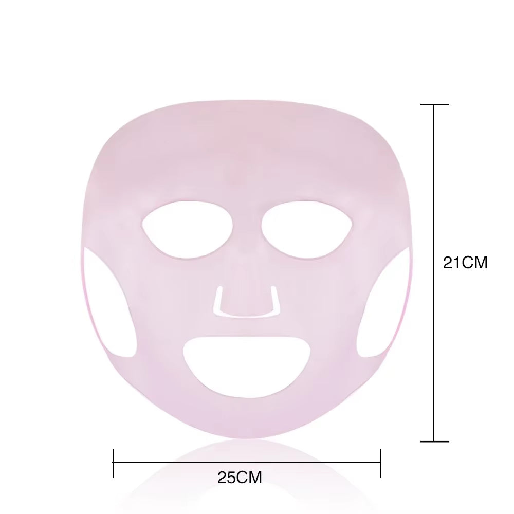 Reusable Silicone Mask Cover Face Skin Care Hydrating Moisturizing Mask