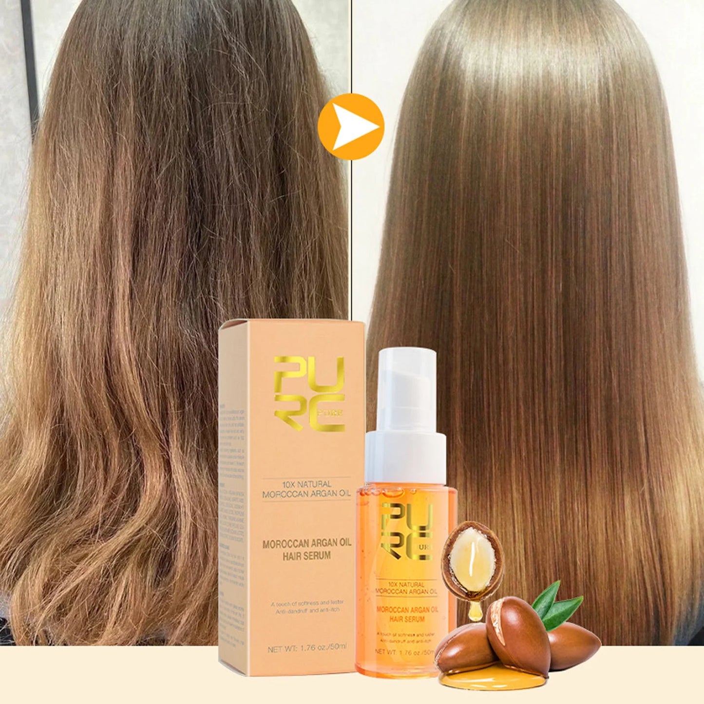 Hair Serum for Frizzy and Damaged Hair