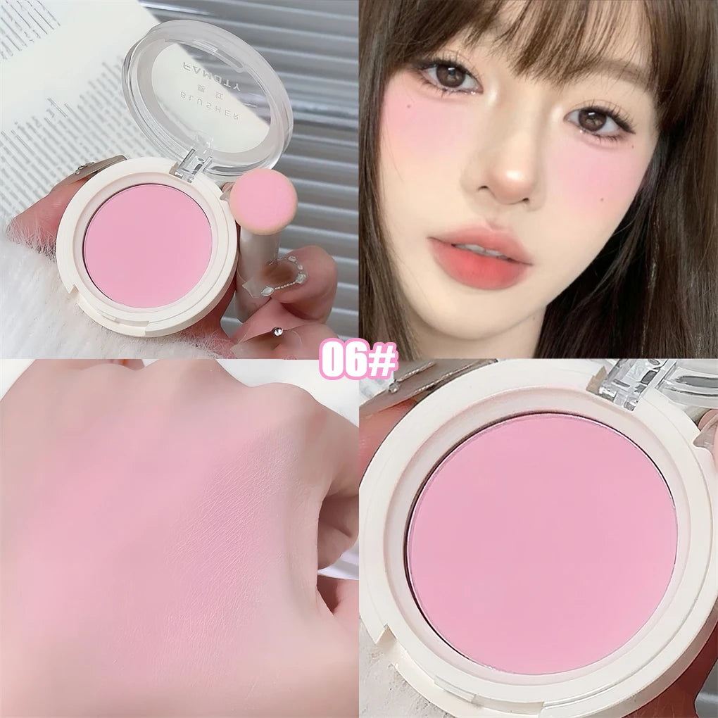 Monochrome Milk Peach Face Blush Pallete