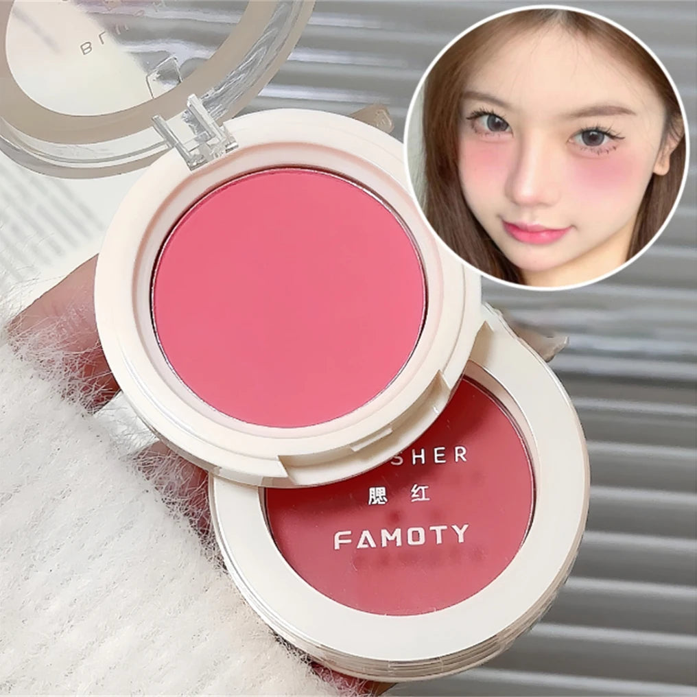 Monochrome Milk Peach Face Blush Pallete