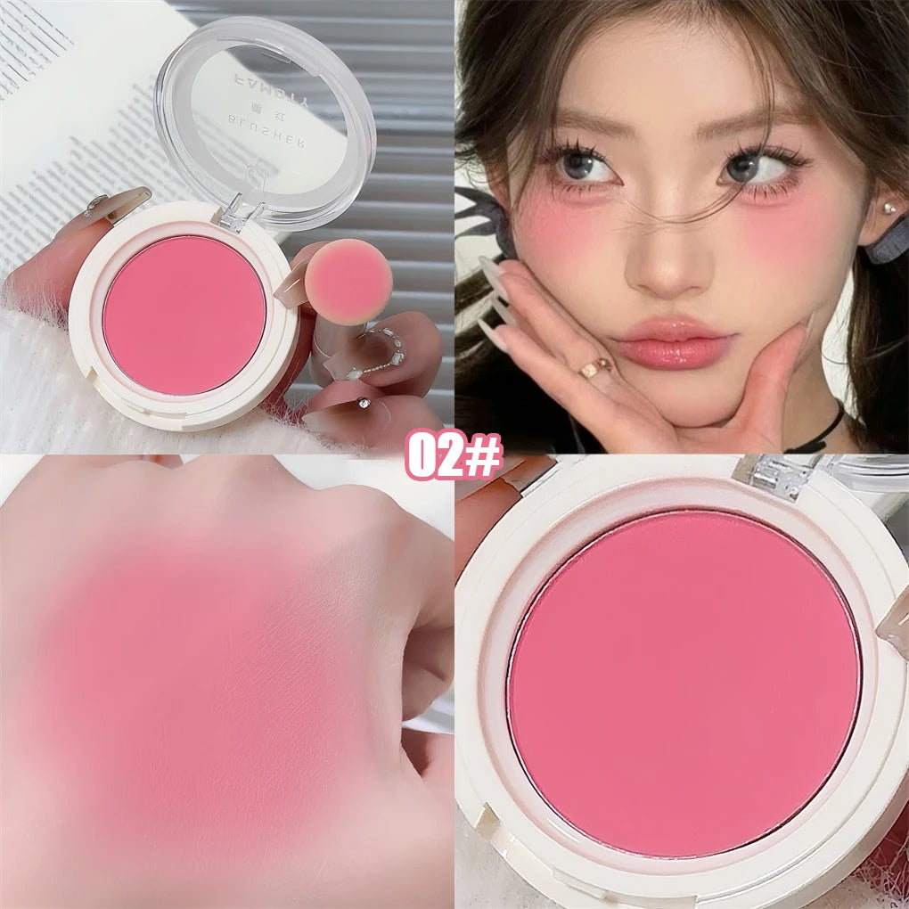 Monochrome Milk Peach Face Blush Pallete