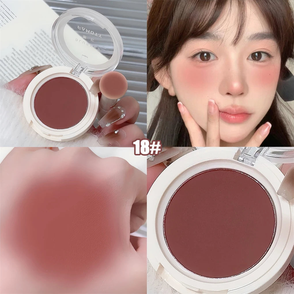 Monochrome Milk Peach Face Blush Pallete