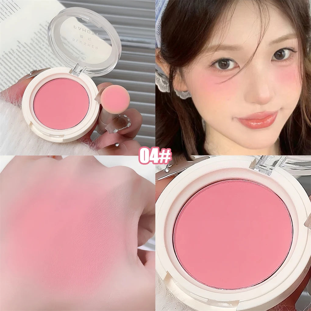 Monochrome Milk Peach Face Blush Pallete