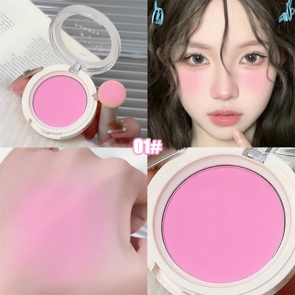 Monochrome Milk Peach Face Blush Pallete