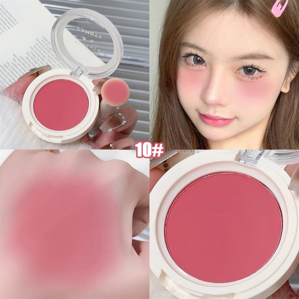 Monochrome Milk Peach Face Blush Pallete