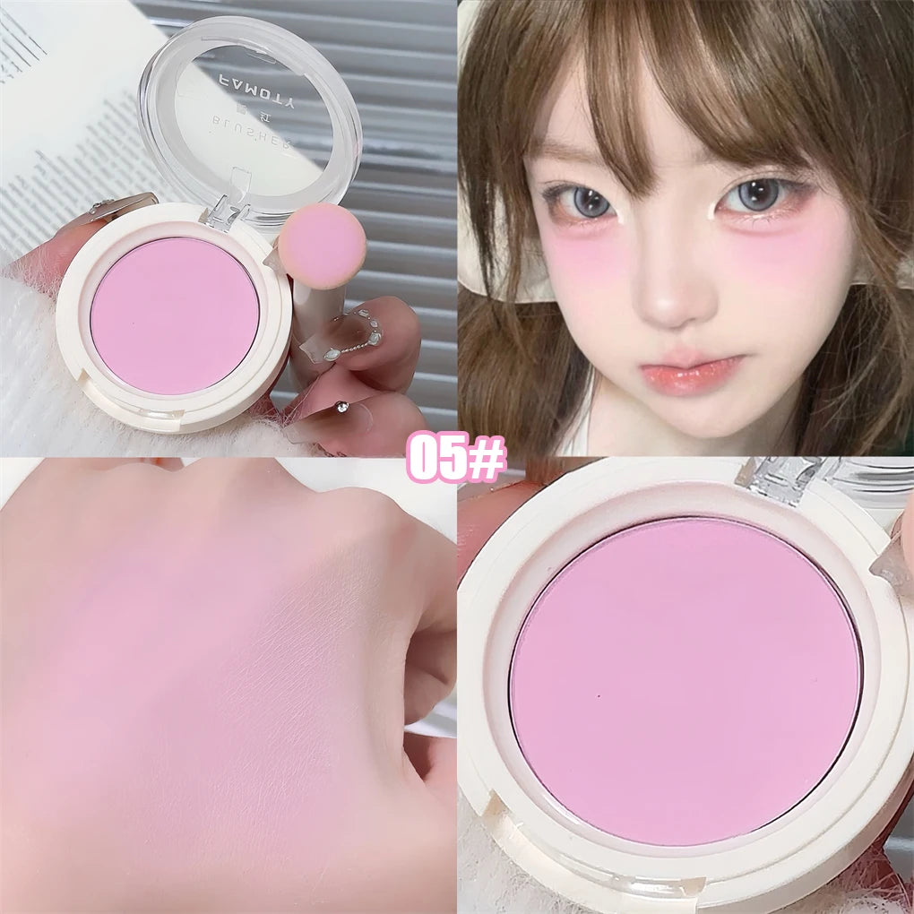 Monochrome Milk Peach Face Blush Pallete