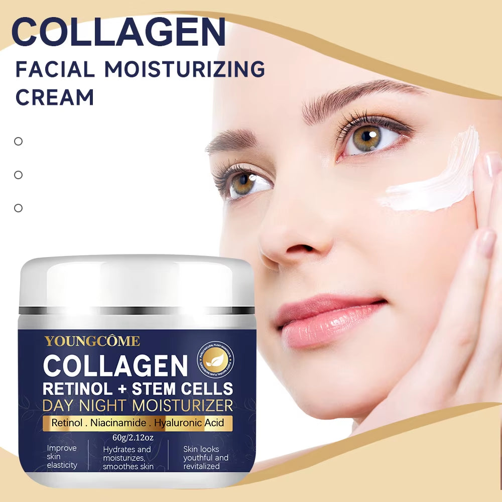 Collagen Hyaluronic Acid Skin Care Anti-Wrinkle Moisturizing Anti-Aging Night Shrink Pores Whitening Smooth anti Aging