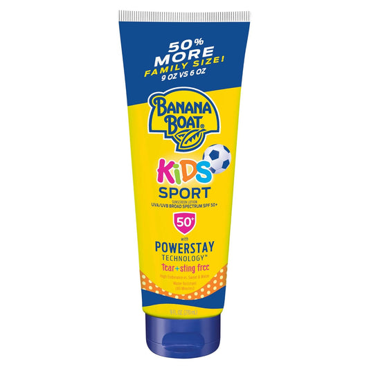 Kids Sport Sunscreen Lotion SPF 50, 9.5Oz 